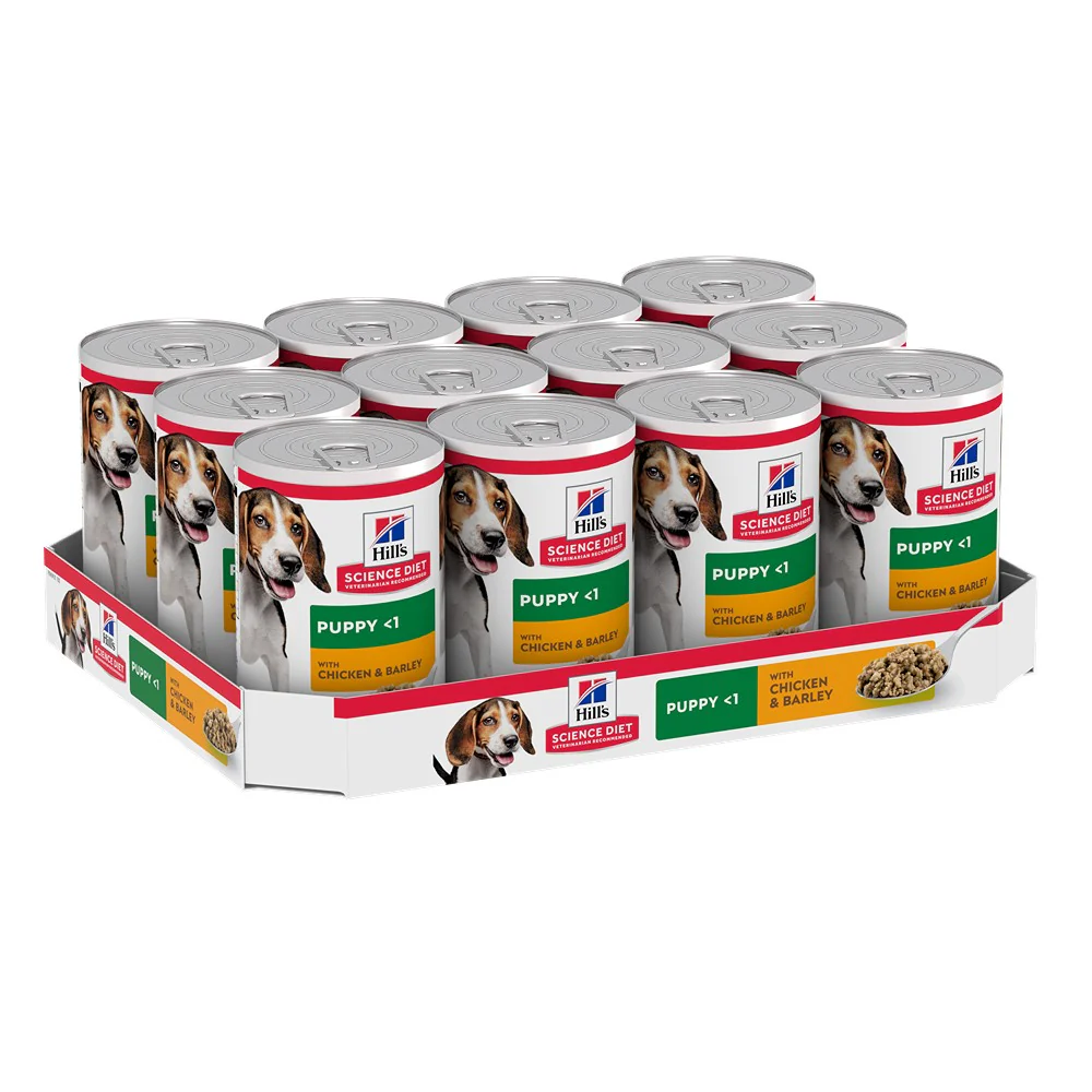 Hill's Science Diet Puppy with Chicken & Barley Canned Wet Dog Food - Image 9