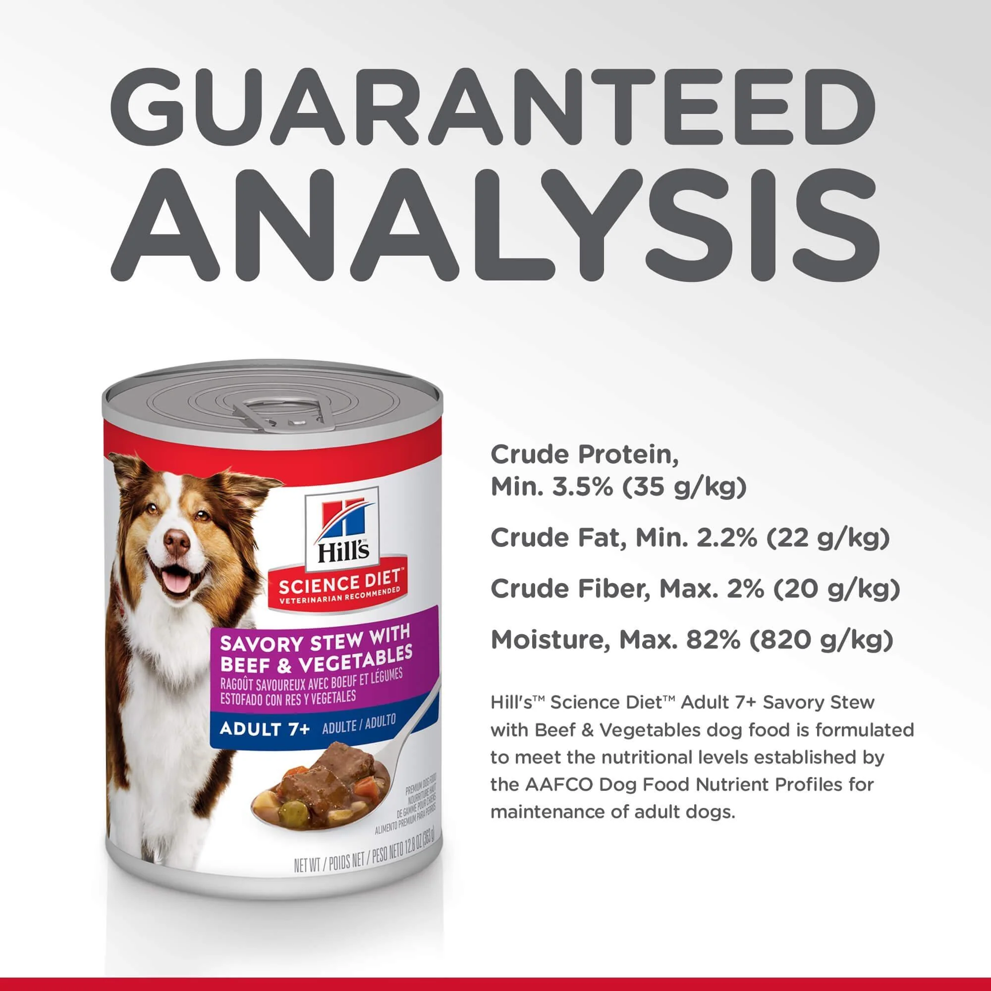 Hill's Science Diet Senior Beef Wet Dog Food - Image 9
