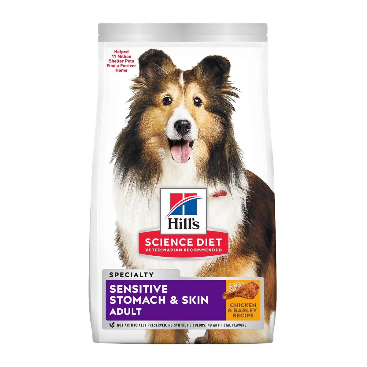 Hill's Science Diet Sensitive Stomach & Skin Adult Dry Dog Food - Image 2