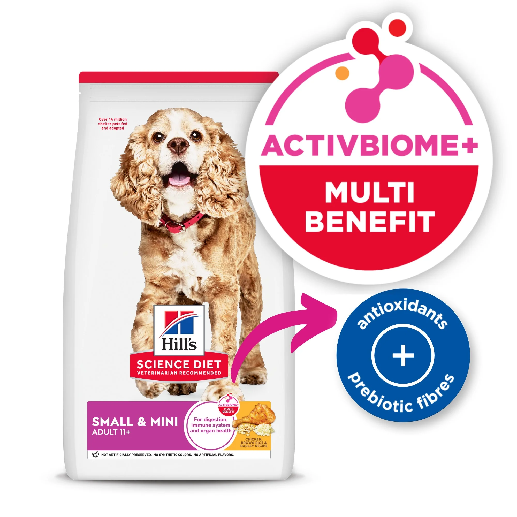 Hill's Science Diet Small & Mini Senior Adult 11+ Dry Dog Food 2.04kg - Image 5