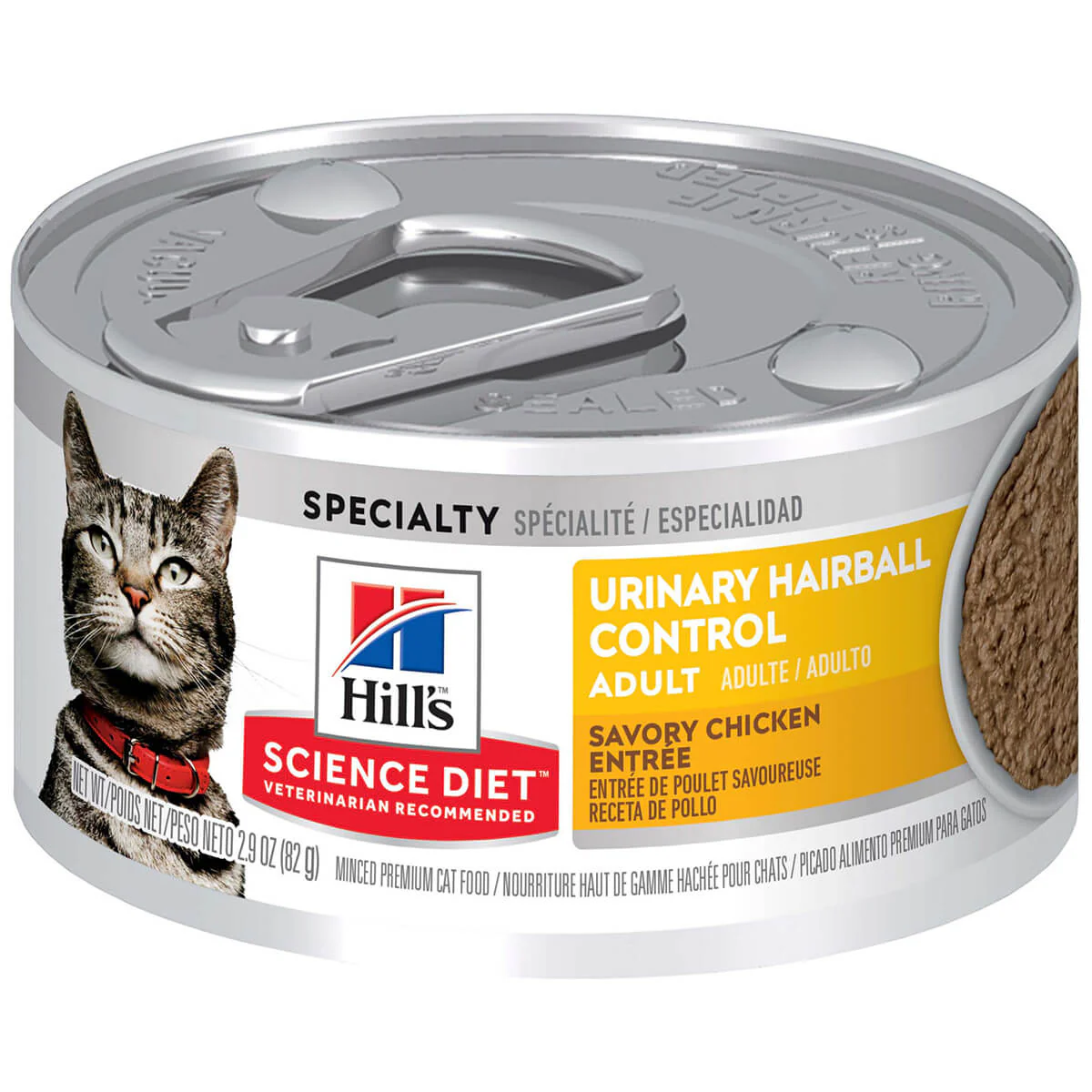 Hill's Science Diet Urinary Hairball Control Adult Chicken Wet Cat Food - Image 9
