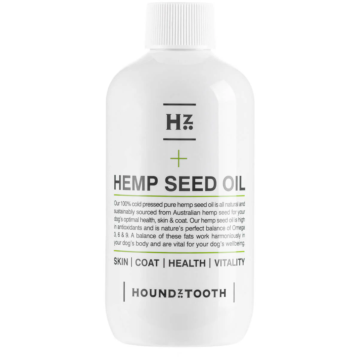 HoundzTooth 100% Hemp Seed Oil 250ml