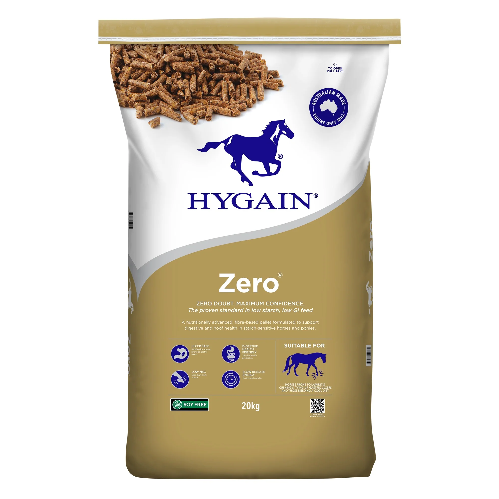 Hygain Zero Low Carb Horse Feed - Image 2