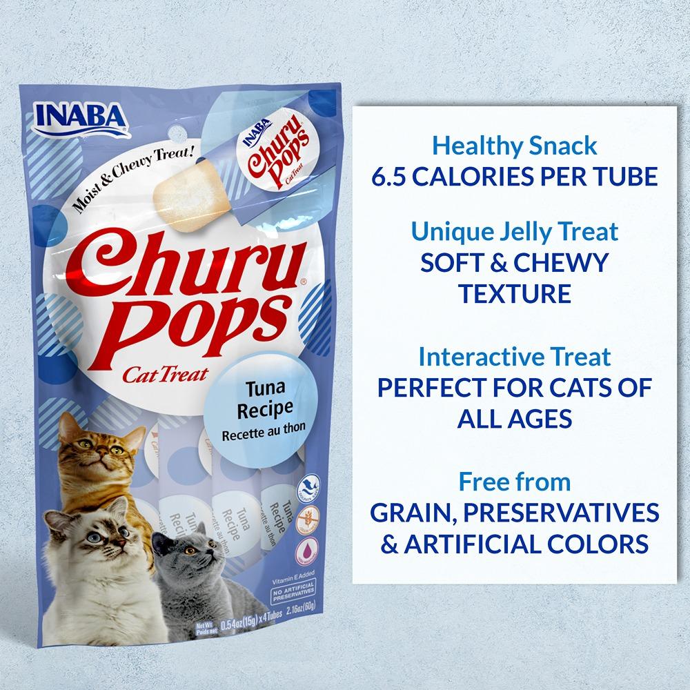 Inaba Churu Pops Chicken Recipe Cat Treats 4pk - Image 4