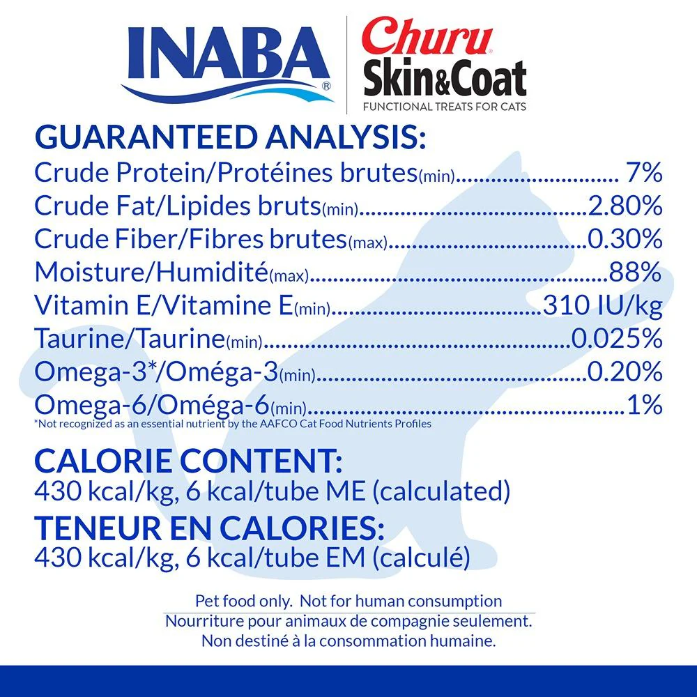 Inaba Churu Skin & Coat Tuna With Scallop 56g - Image 6