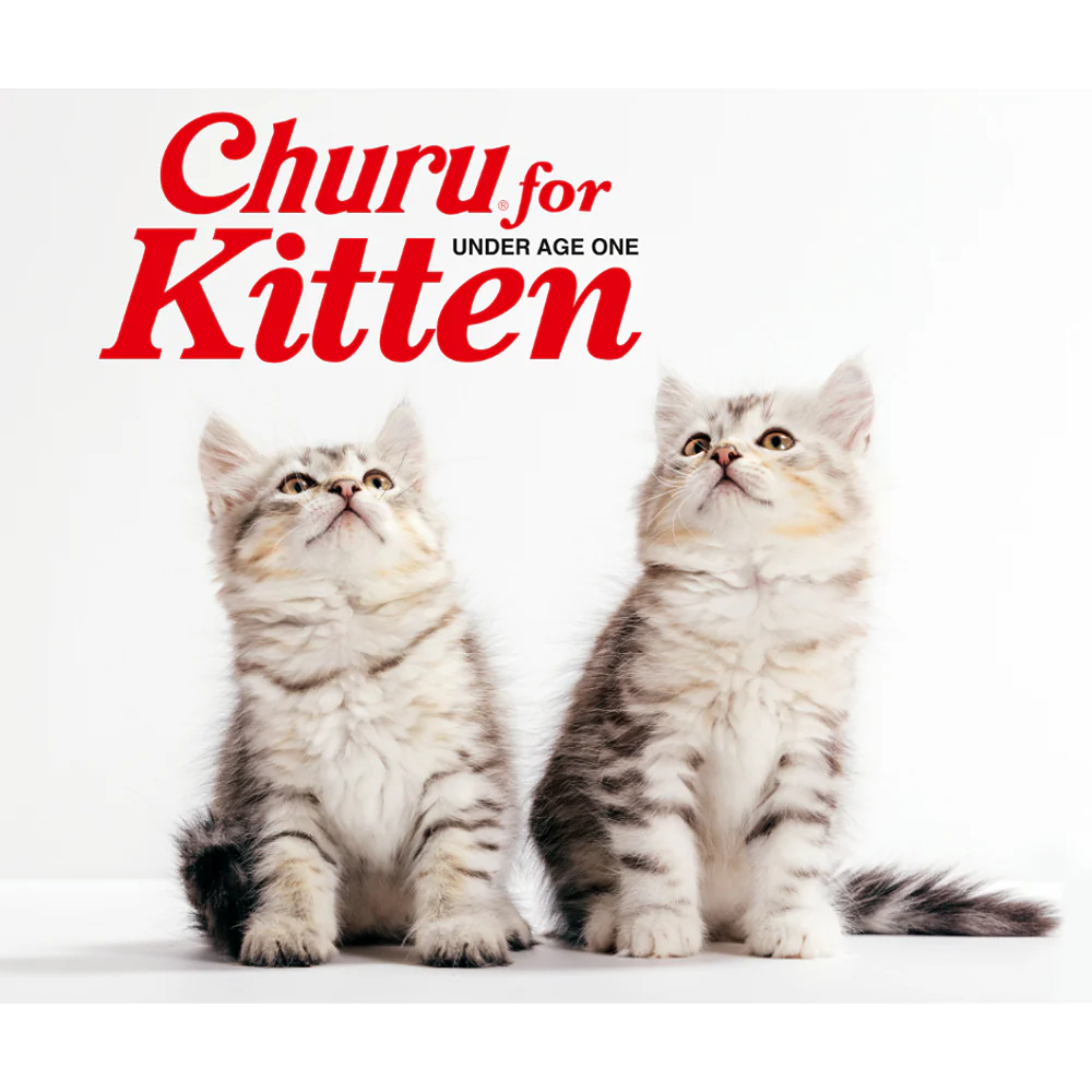 Inaba Churu Tuna Puree Kitten Cat Treats 56g - Image 2