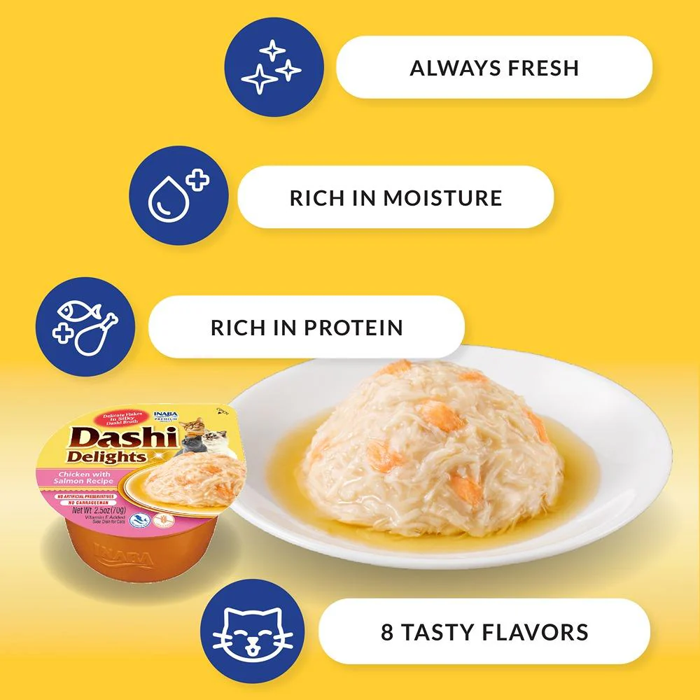 Inaba Cup Dashi Chicken Cat Treat 70g - Image 5