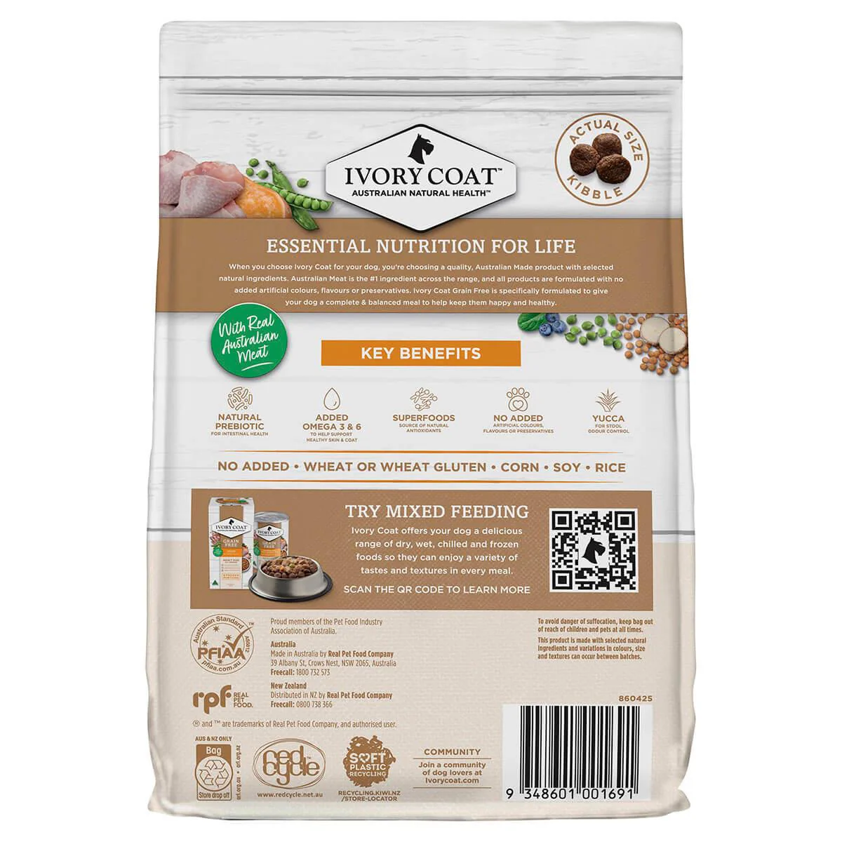 Ivory Coat Grain Free Adult Chicken Dry Dog Food - Image 4