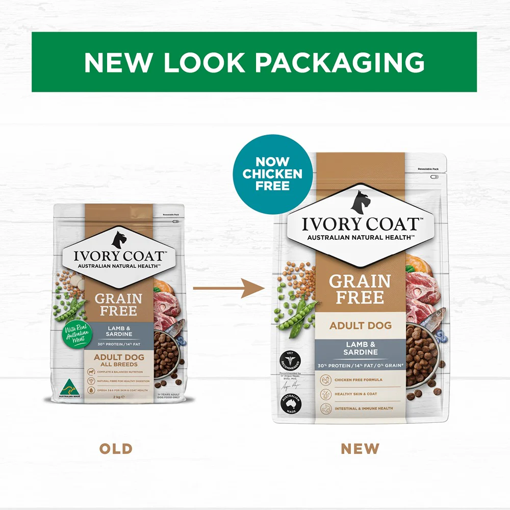 Ivory Coat Grain Free Adult Lamb & Sardine Dry Dog Food - Image 11