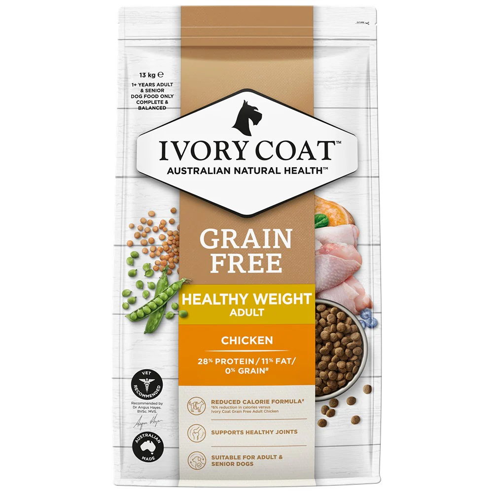Ivory Coat Grain Free Healthy Weight Chicken Adult Dog Dry Food - Image 2
