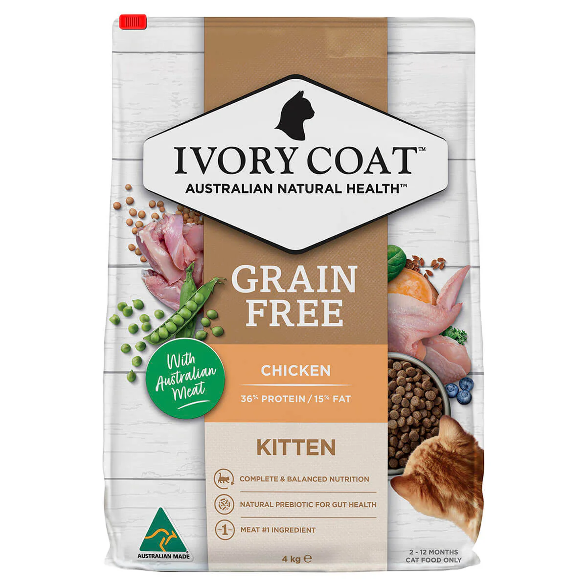 Ivory Coat Grain Free Kitten Chicken Dry Cat Food - Image 8