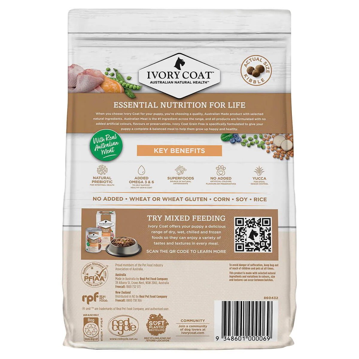 Ivory Coat Grain Free Puppy Chicken Dry Dog Food - Image 4