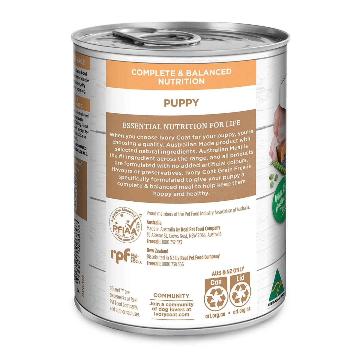 Ivory Coat Puppy Chicken Stew Grain Free Wet Dog Food - Image 3