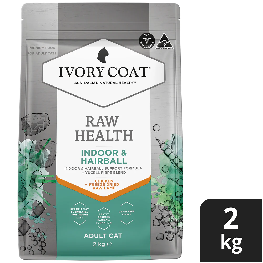 Ivory Coat Raw Health Indoor & Hairball Dry Cat Food - Image 17