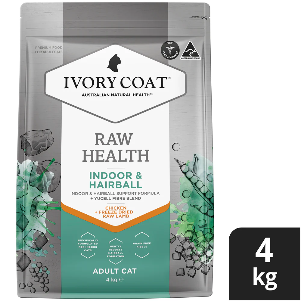 Ivory Coat Raw Health Indoor & Hairball Dry Cat Food - Image 18