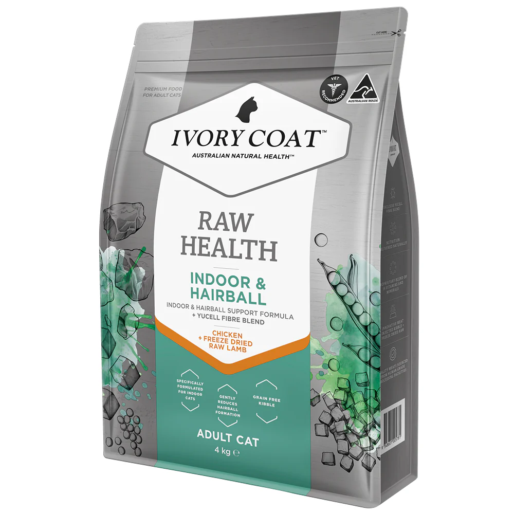 Ivory Coat Raw Health Indoor & Hairball Dry Cat Food - Image 8