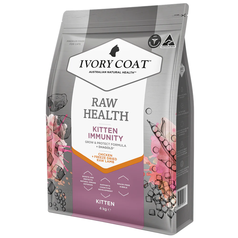 Ivory Coat Raw Health Immunity Dry Kitten Food - Image 11