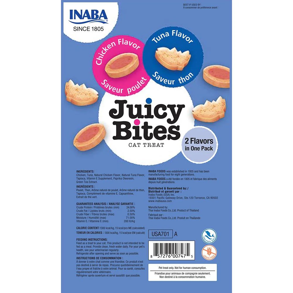 Inaba Juicy Bites Tuna & Chicken Cat Treats - Image 3