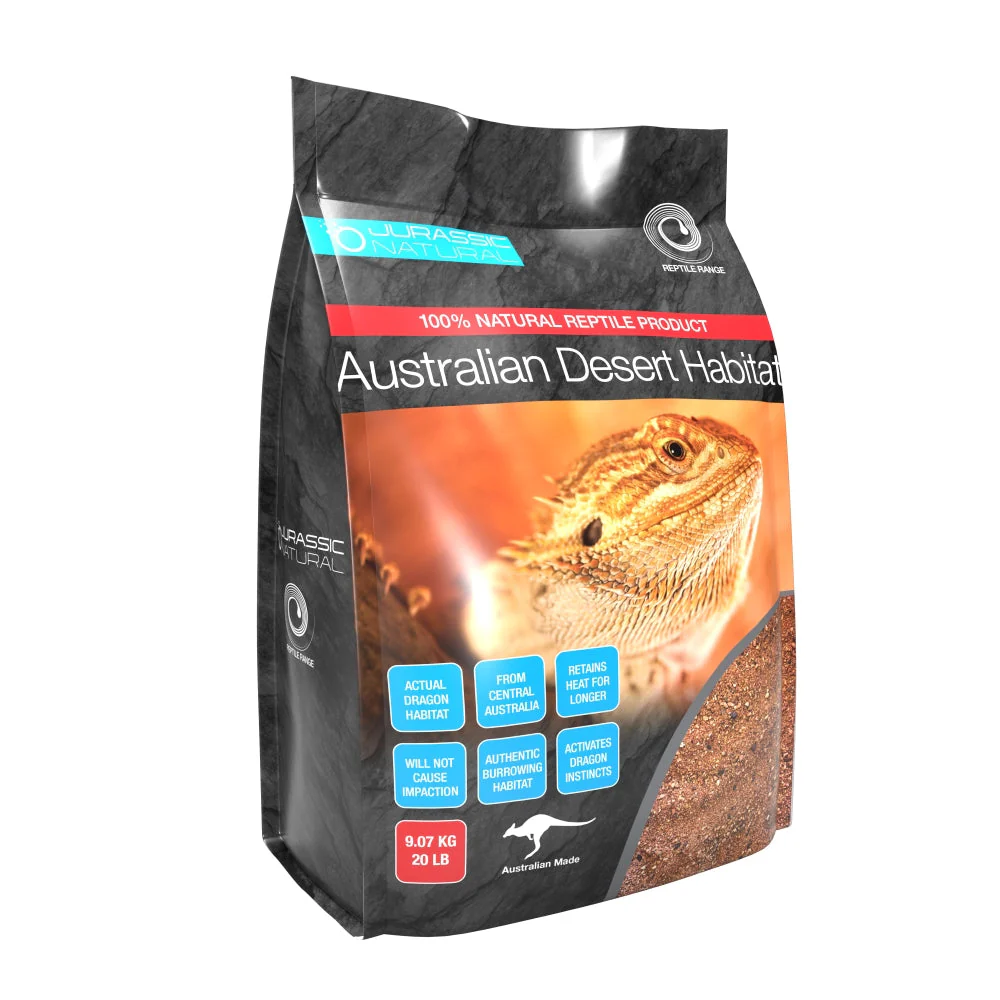 Jurassic Natural Desert Habitat Red Lizard Substrate - Image 3