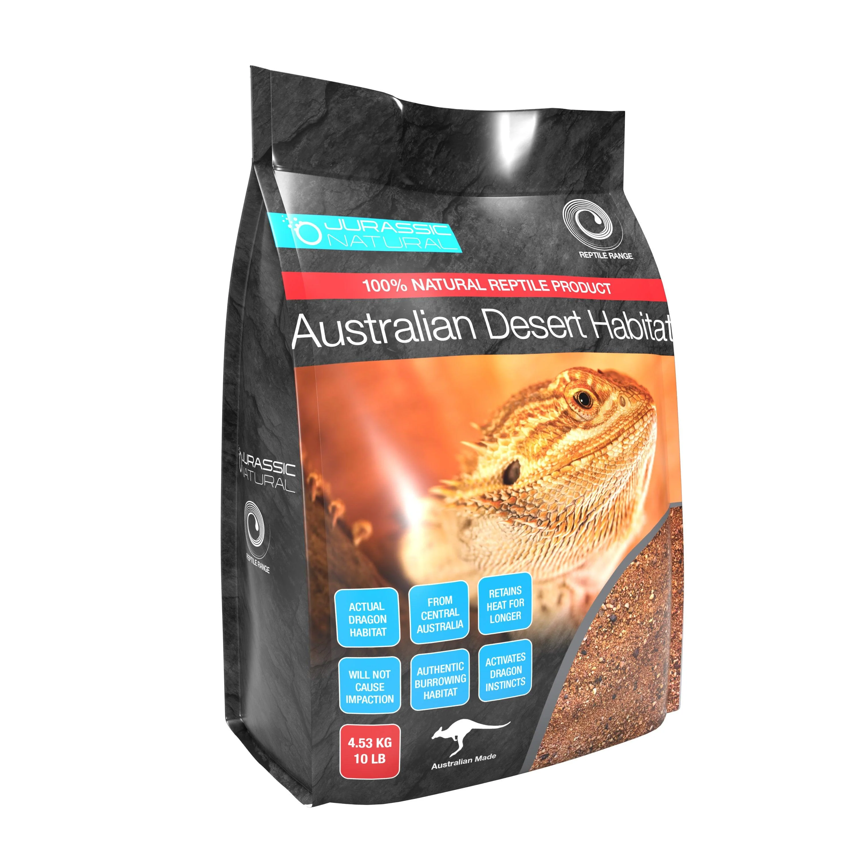 Jurassic Natural Desert Habitat Red Lizard Substrate - Image 4