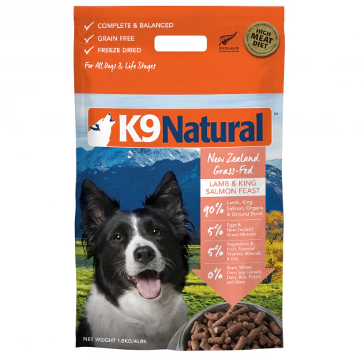 K9 Natural Freeze Dried Lamb & Salmon Feast Dry Dog Food - Image 5
