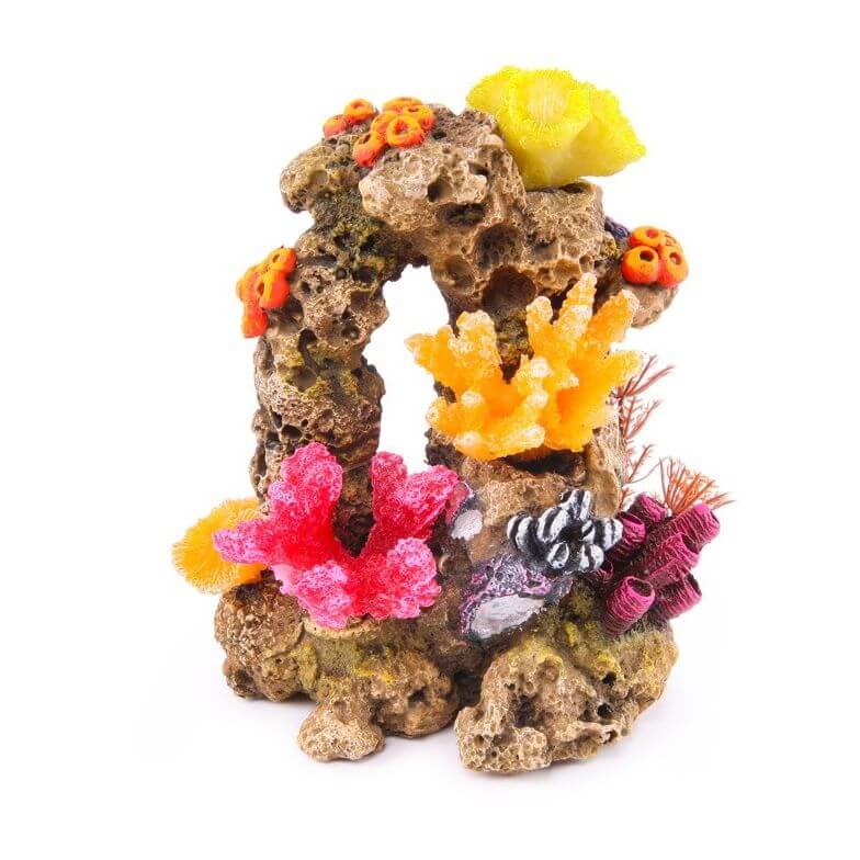 Kazoo Reef Rock With Coral & Plants Medium - Image 2