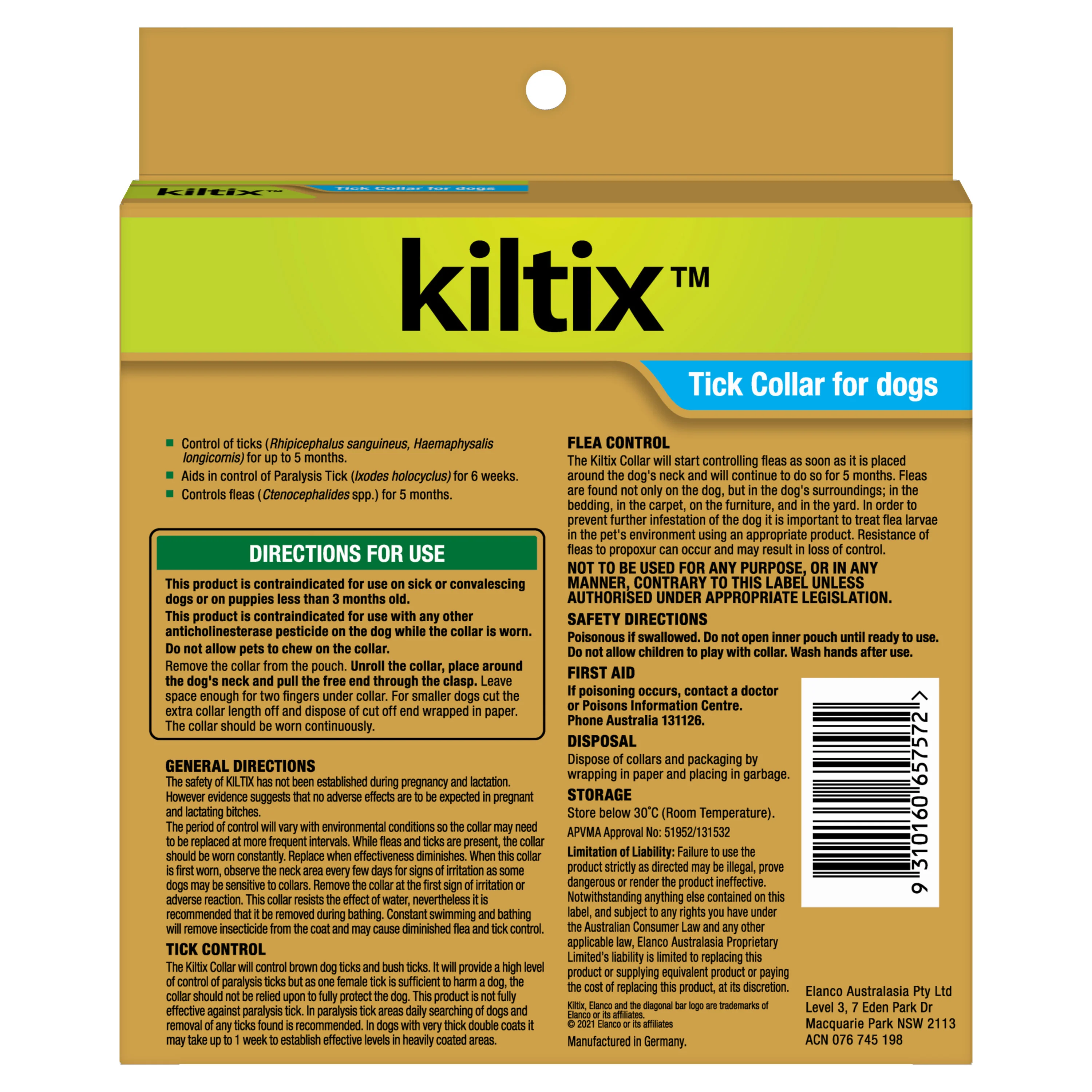 Kiltix Flea & Tick Dog Collar - Image 2
