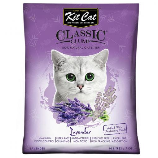 Kit Cat Bentonite Lavender Clumping Cat Litter 10L - Image 2
