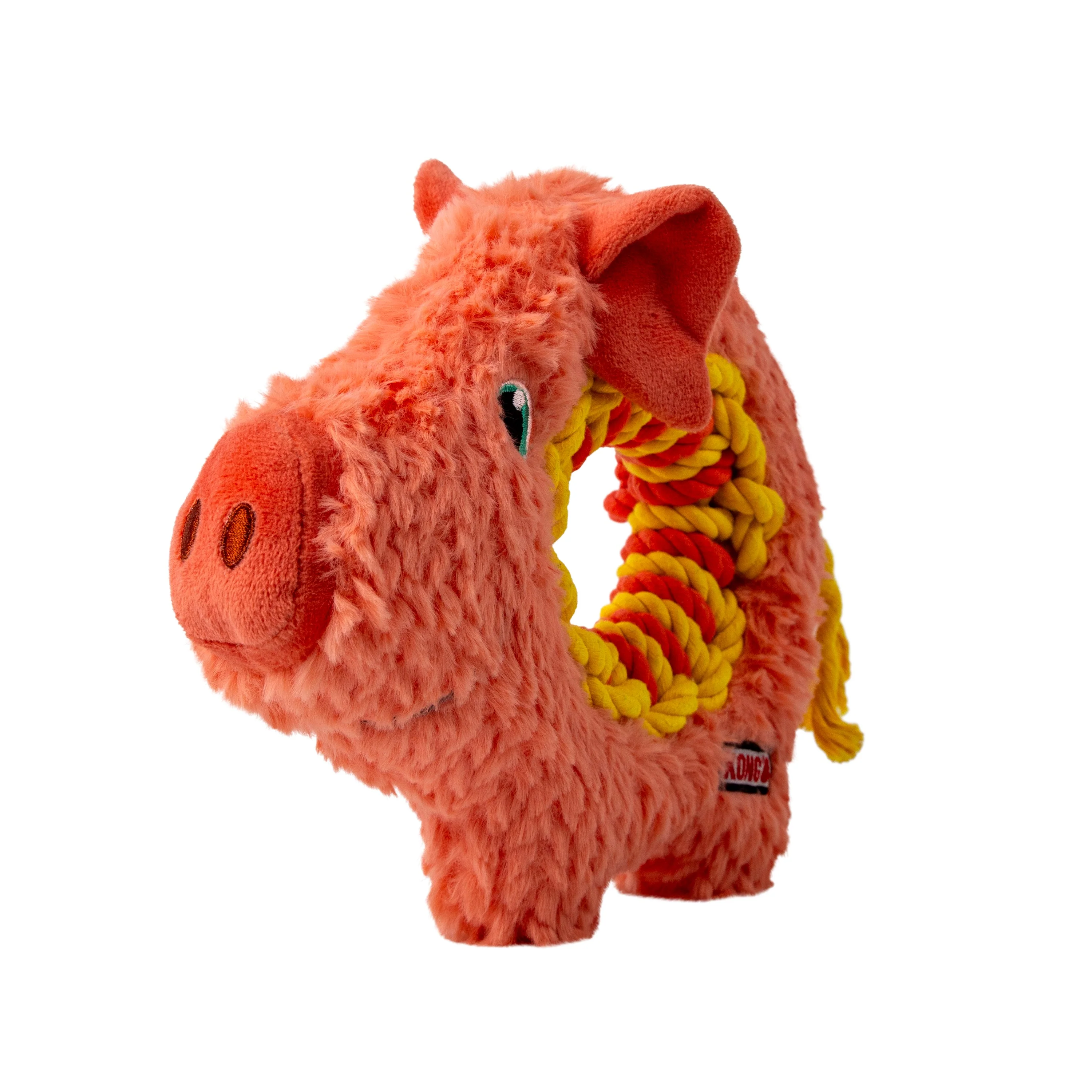 Kong Ringaroos Pig Dog Toy - Image 3