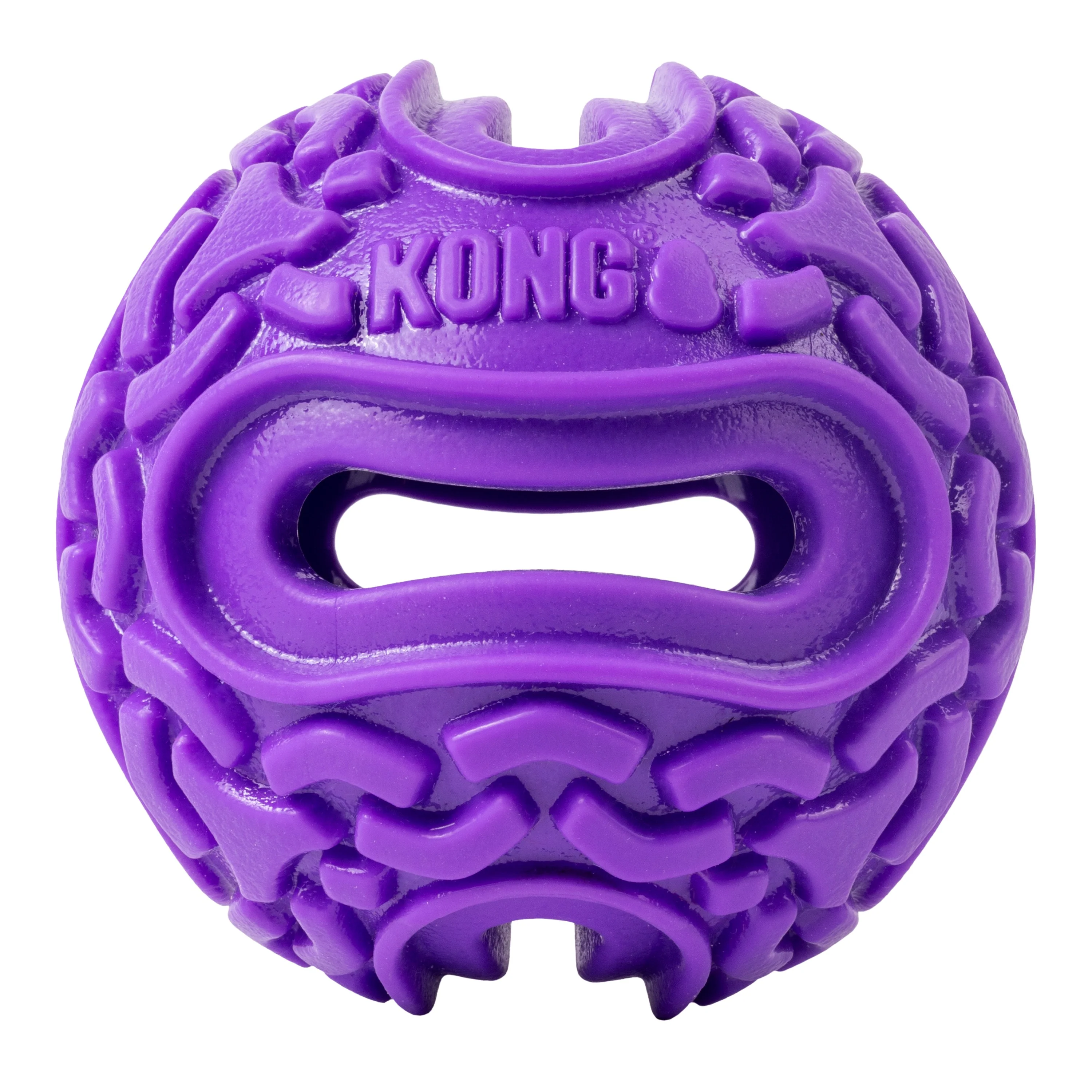 Kong Squeezz Flex Treat Dispenser Ball Dog Toy - Image 3