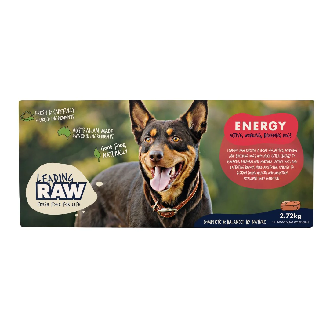 Leading Raw BARF Energy Life Stage Diet Frozen Dog Food