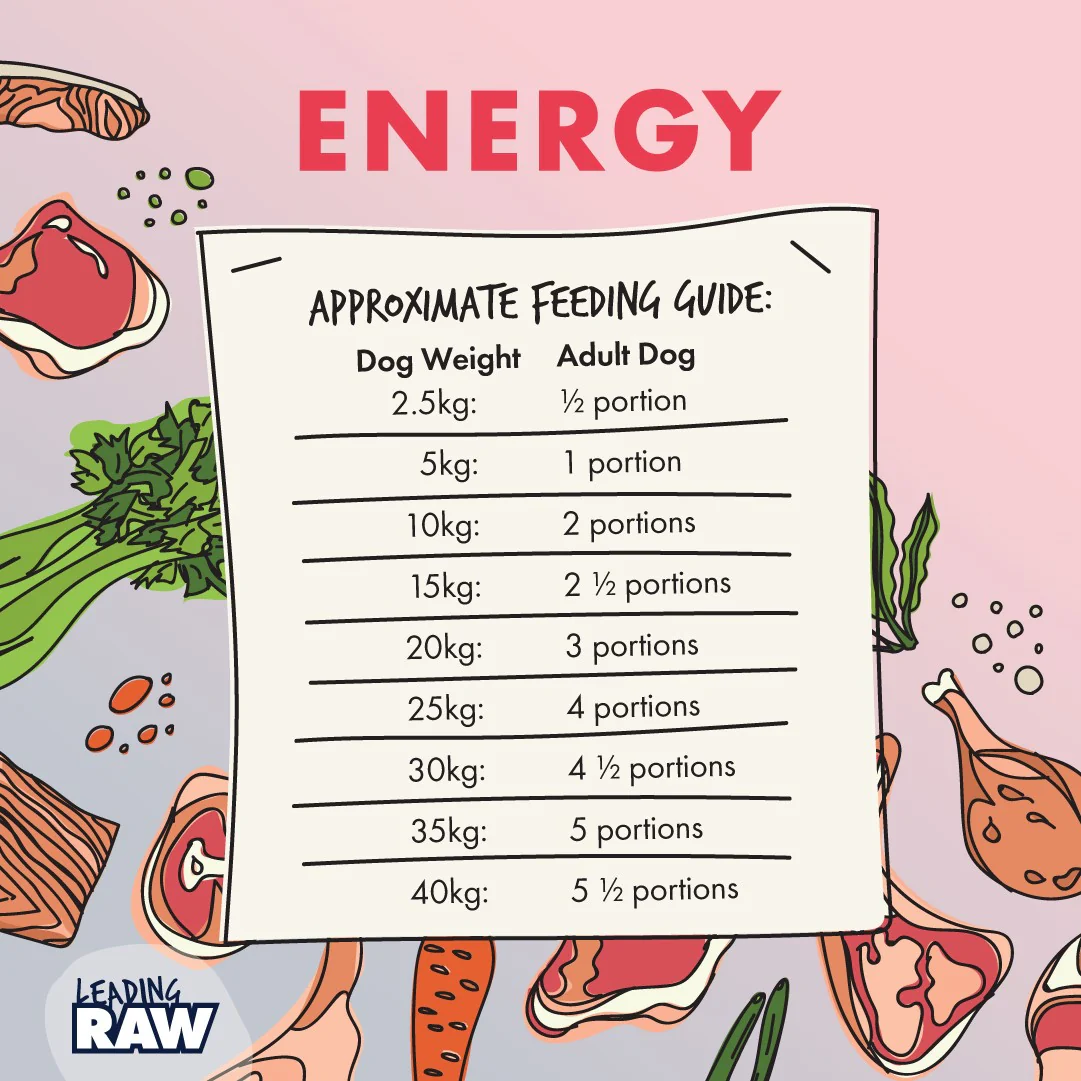 Leading Raw BARF Energy Life Stage Diet Frozen Dog Food - Image 8