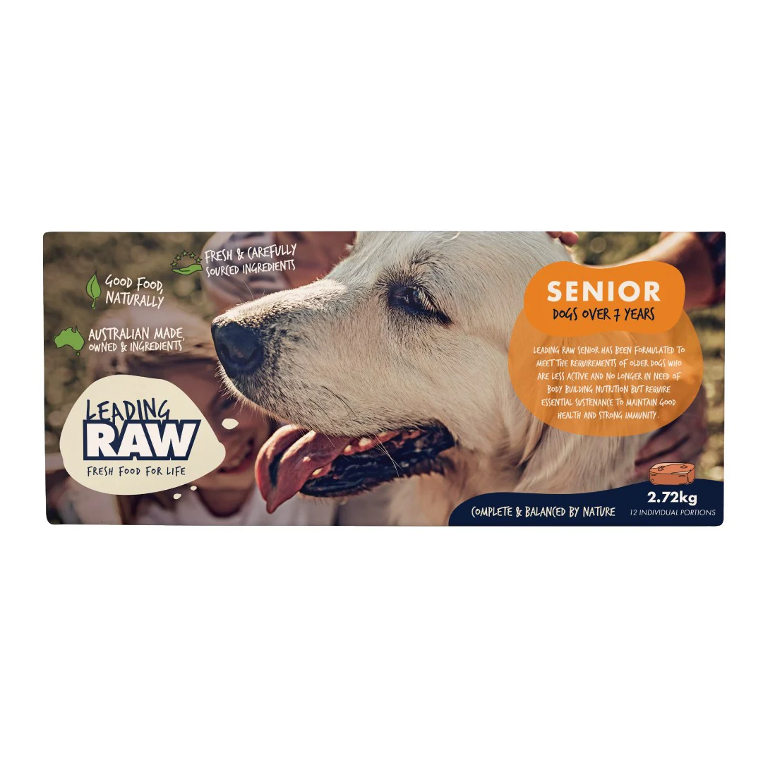 Leading Raw BARF Life Stage Diet Senior Frozen Dog Food