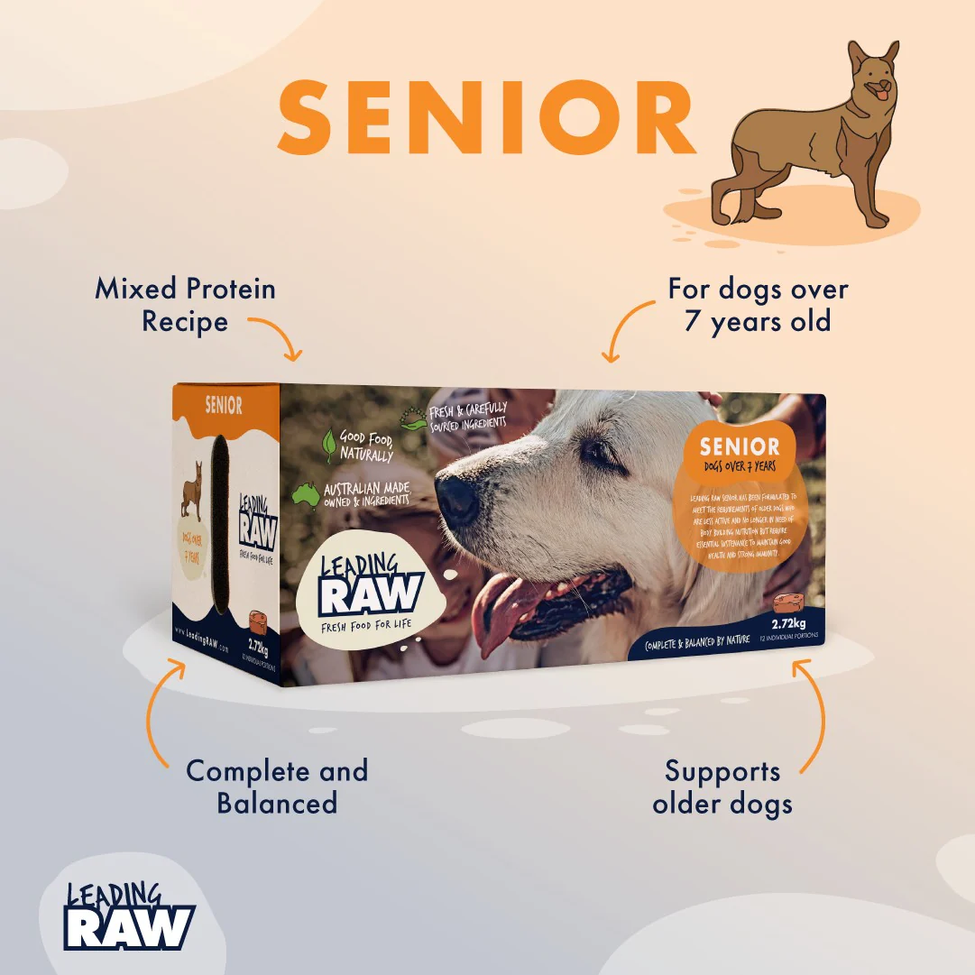 Leading Raw BARF Life Stage Diet Senior Frozen Dog Food - Image 7