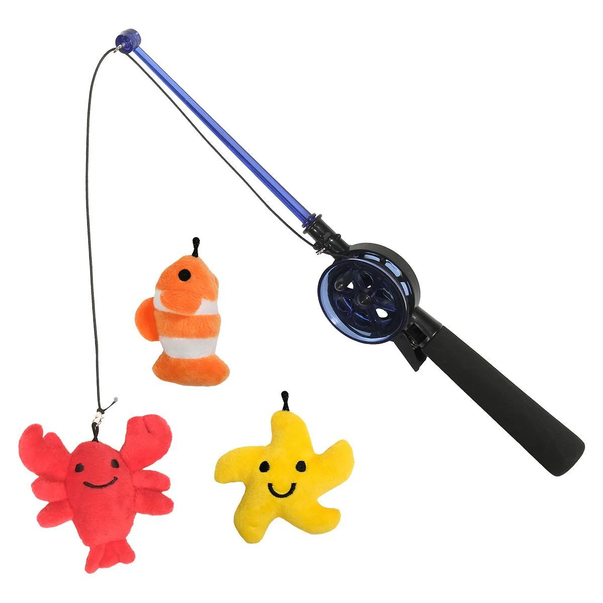 Lexi & Me 3 in 1 Cat Fishing Rod Toy Sea Animals - Image 9