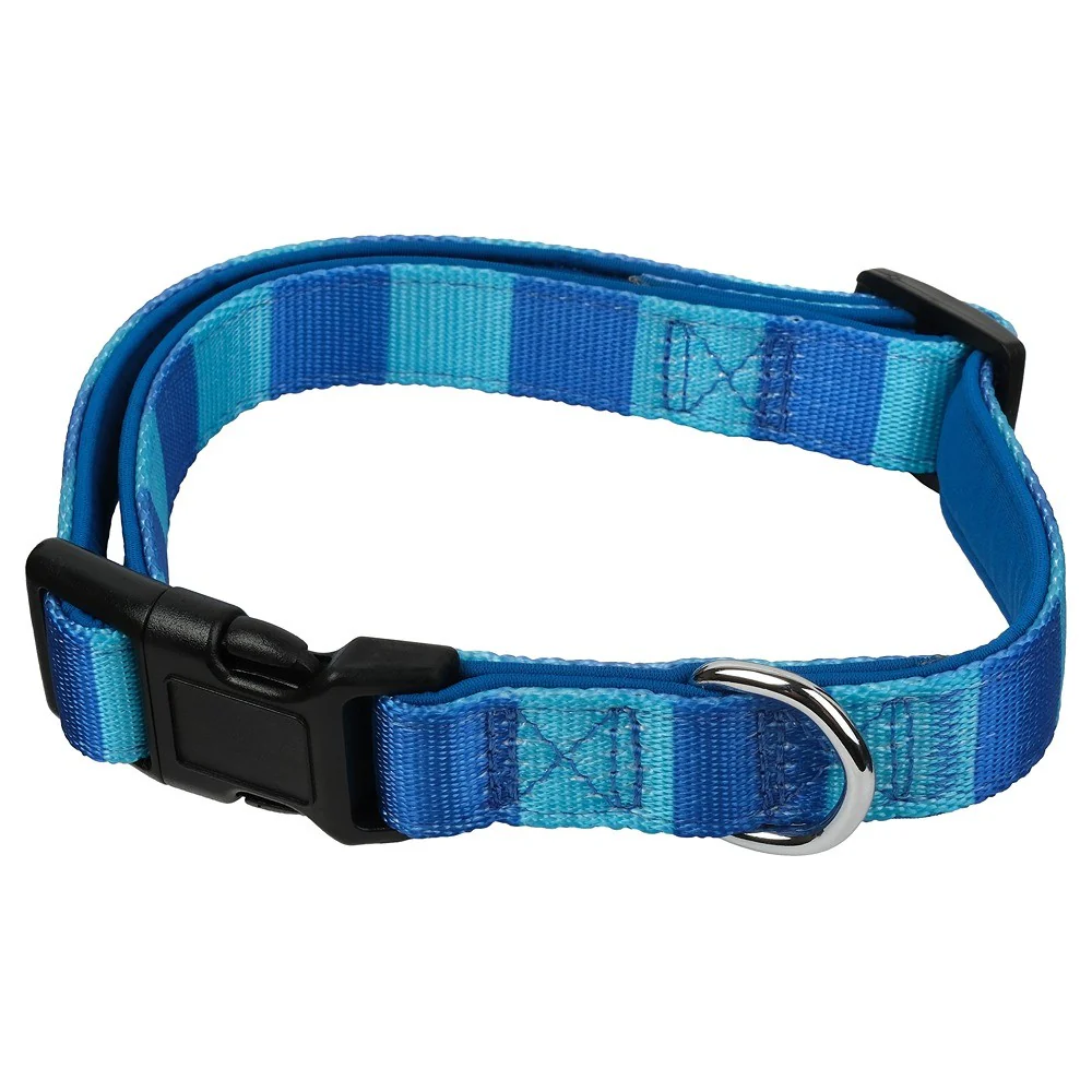 Lexi & Me Blue Check Dog Collar - Image 5