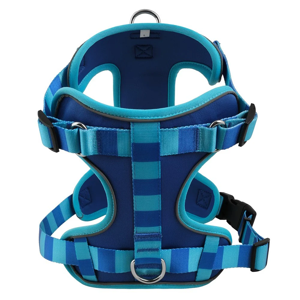 Lexi & Me Blue Check Dog Harness - Image 21