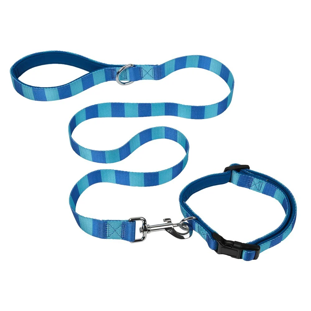 Lexi & Me Blue Check Dog Lead - Image 4