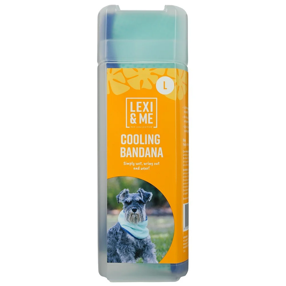 Lexi & Me Blue & Mint Cooling Bandana - Image 14