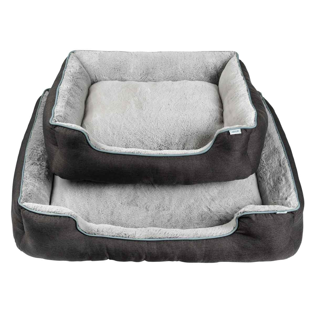 Lexi & Me Bolster Dog Bed Grey - Image 14