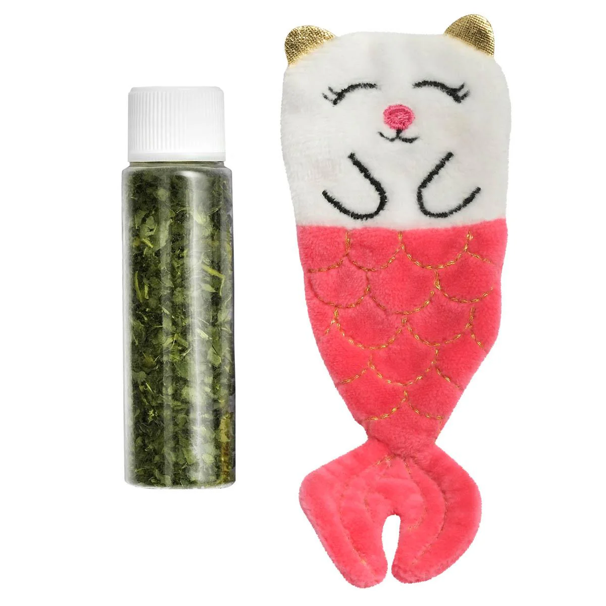 Lexi & Me Cat Flat Toy Mercat with Catnip - Image 5