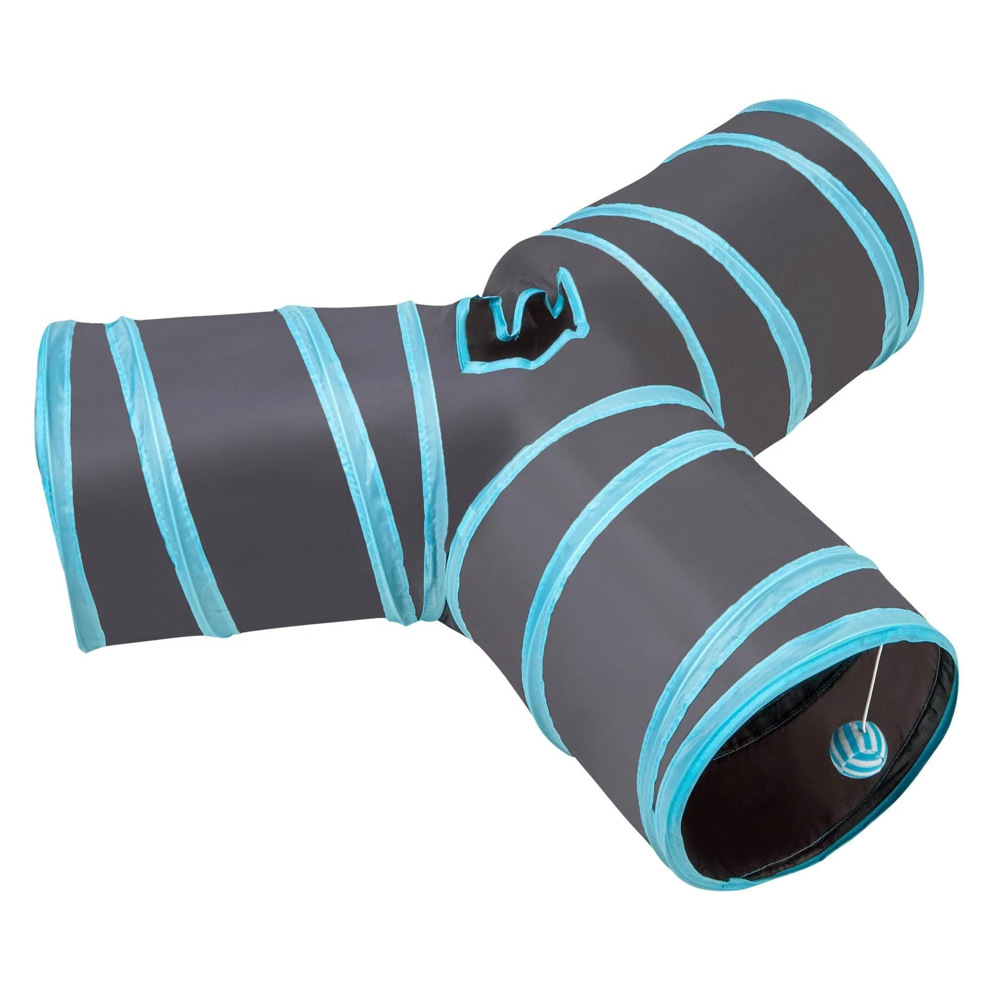 Lexi & Me Cat Tunnel Black/ Blue - Image 7