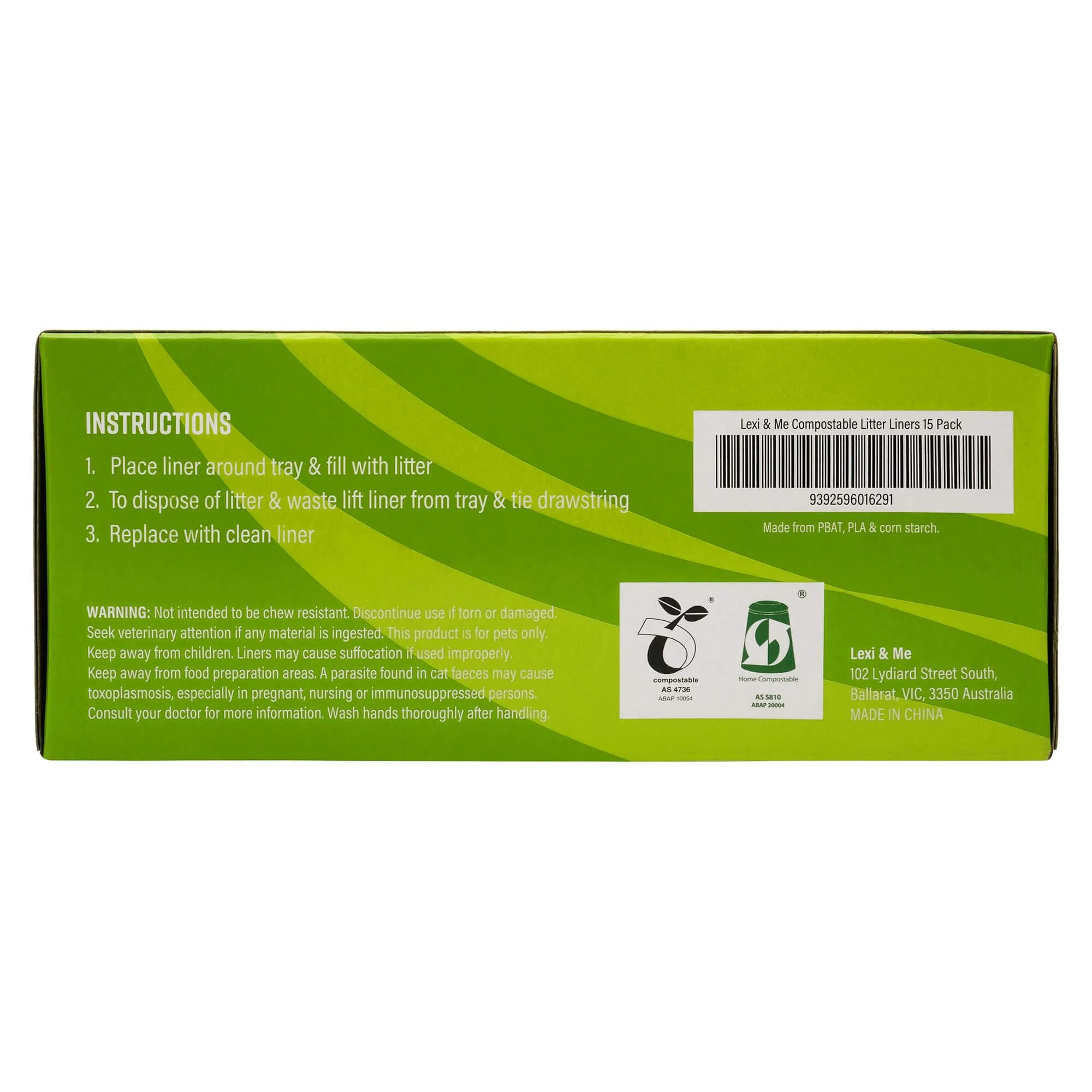 Lexi & Me Compostable Cat Litter Tray Liners - Image 5