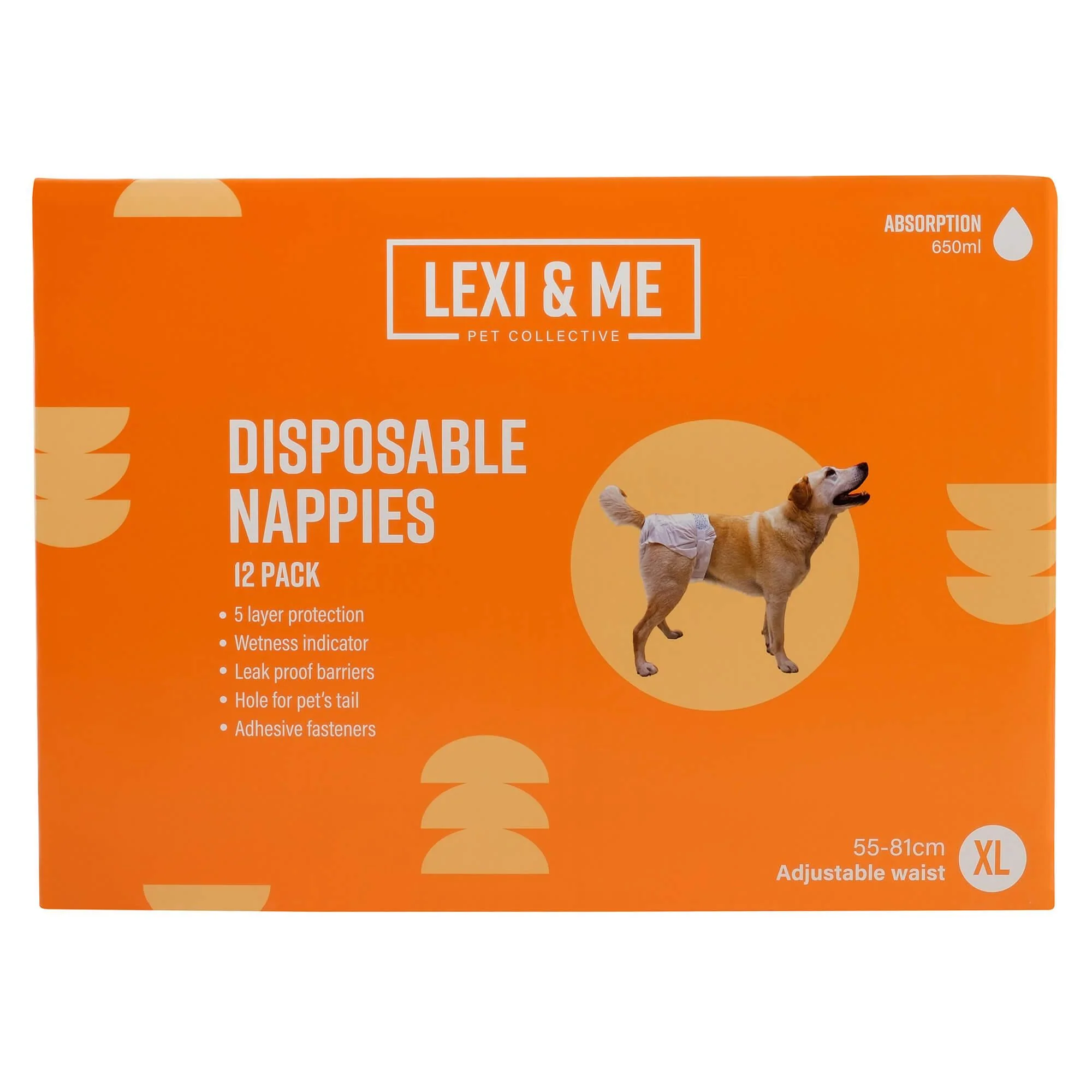 Lexi & Me Disposable Dog Nappies 12pk - Image 18