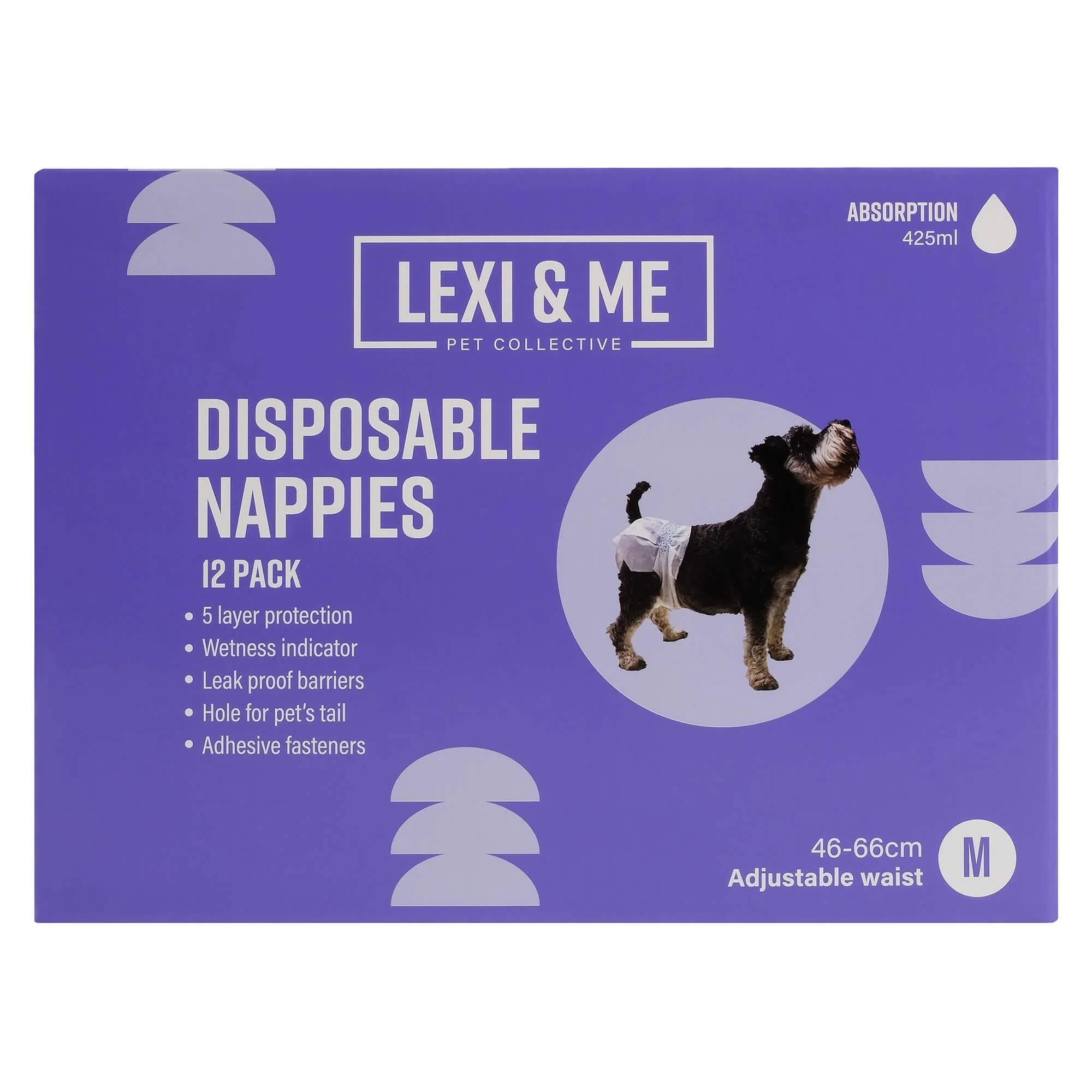 Lexi & Me Disposable Dog Nappies 12pk - Image 19