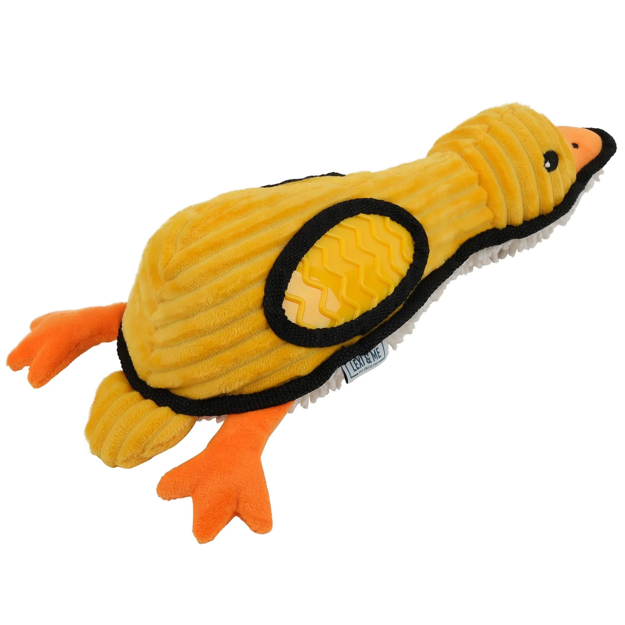 Lexi & Me Duck Plush Rubber Dog Toy - Image 2