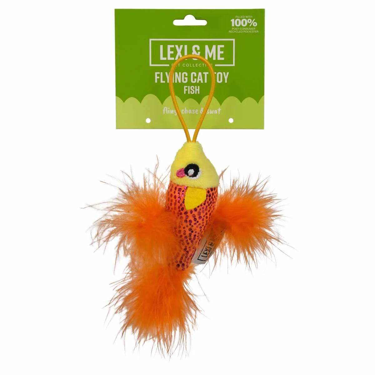 Lexi & Me Fish Flying Cat Toy - Image 2