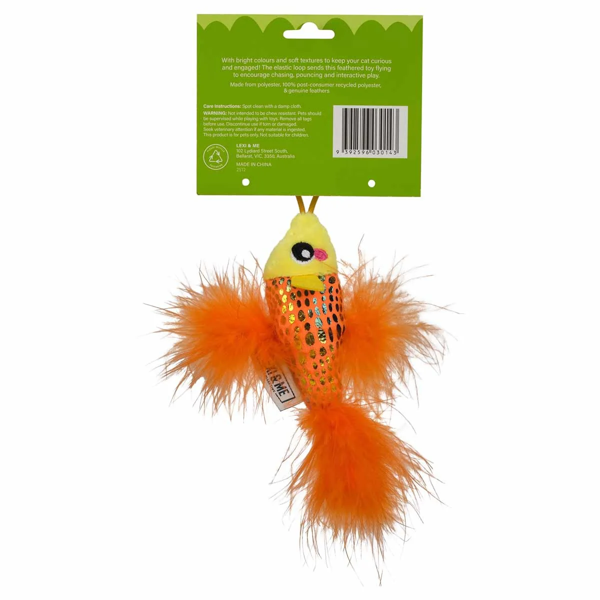 Lexi & Me Fish Flying Cat Toy - Image 3