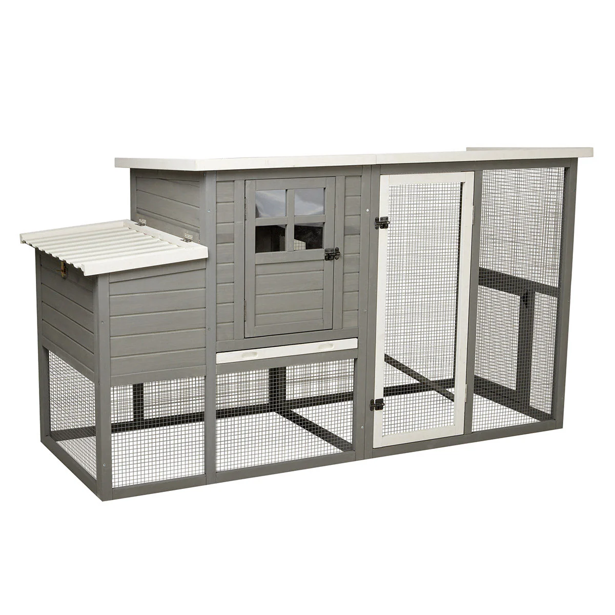 Lexi & Me Flat Roof Outdoor Chicken Coop - Image 4
