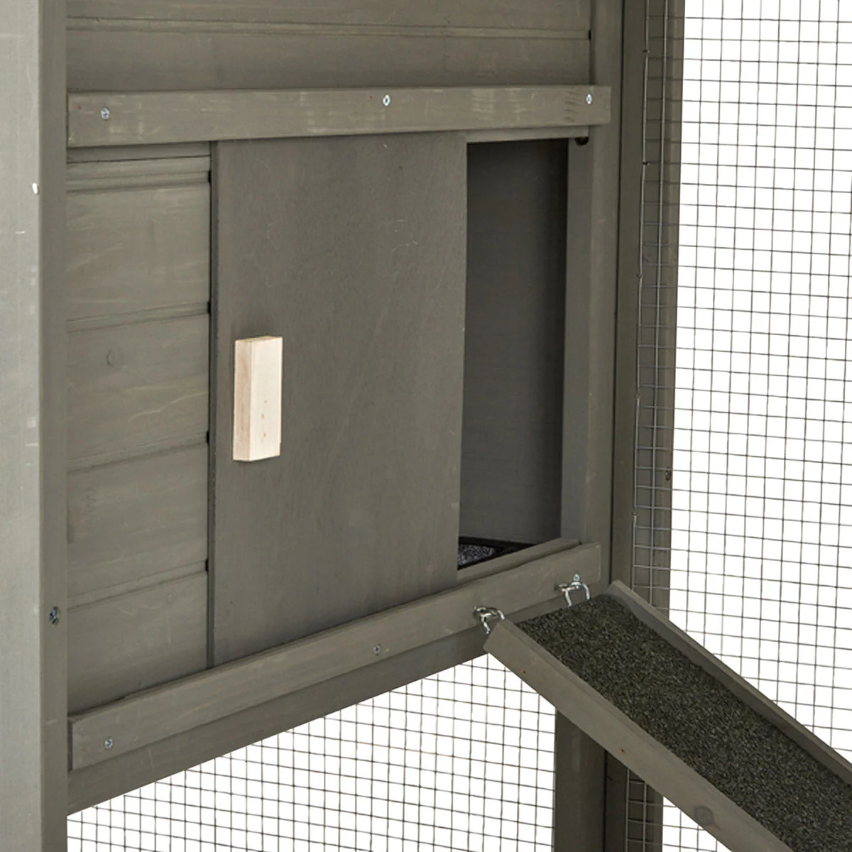 Lexi & Me Flat Roof Outdoor Chicken Coop - Image 8